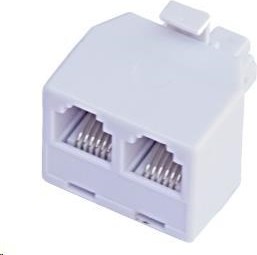 OEM Zásuvka RJ12, 1x6p6c/2x6p6c - telefón