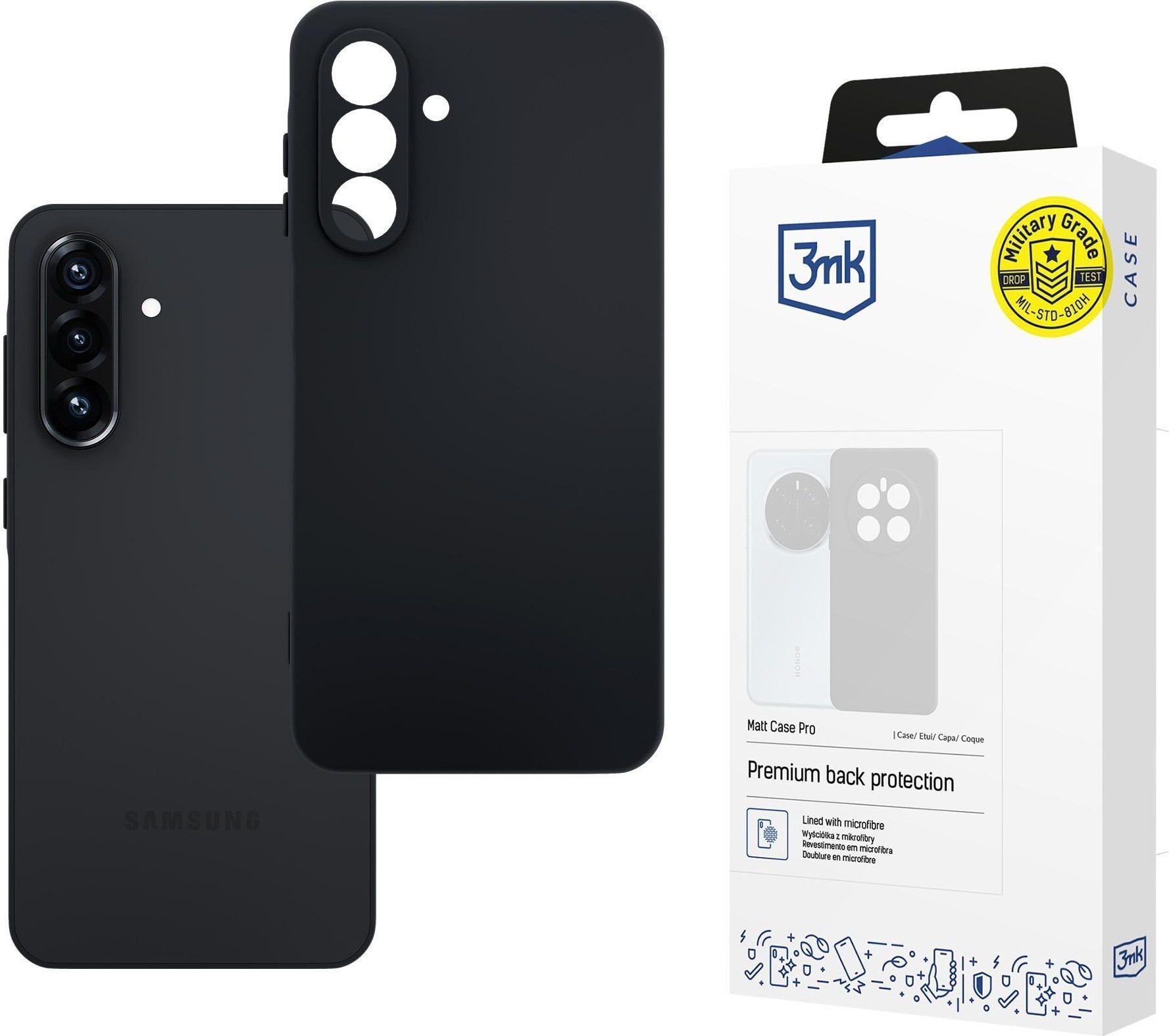 3mk ochranný kryt Matt Case Pro pro Samsung Galaxy A26 5G