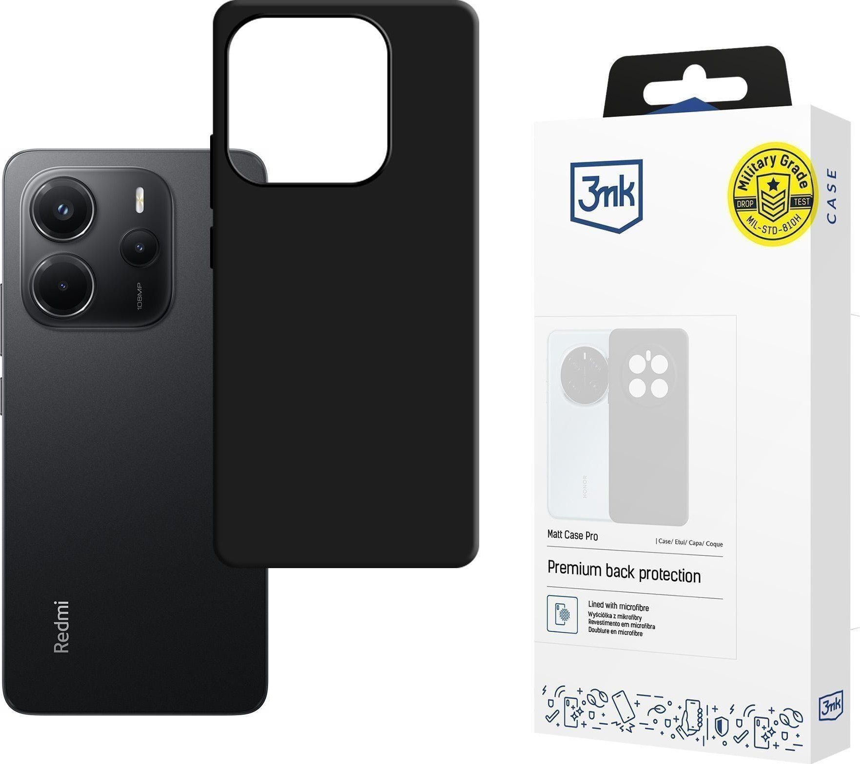 3mk ochranný kryt Matt Case pro Realme 14 Pro+