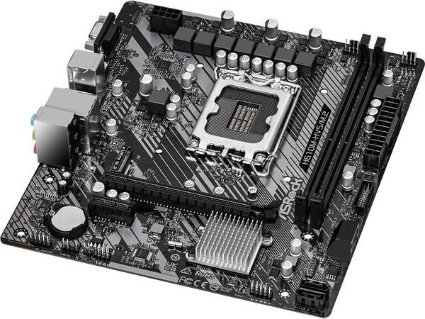 ASRock MB Sc LGA1700 H610M-HVS/M.2 R2.0, Intel H610, 2xDDR4, 1xHDMI, 1xVGA, mATX
