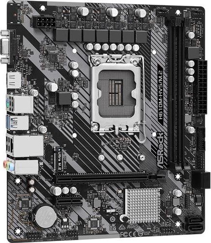 ASRock MB Sc LGA1700 H610M-HVS/M.2 R2.0, Intel H610, 2xDDR4, 1xHDMI, 1xVGA, mATX