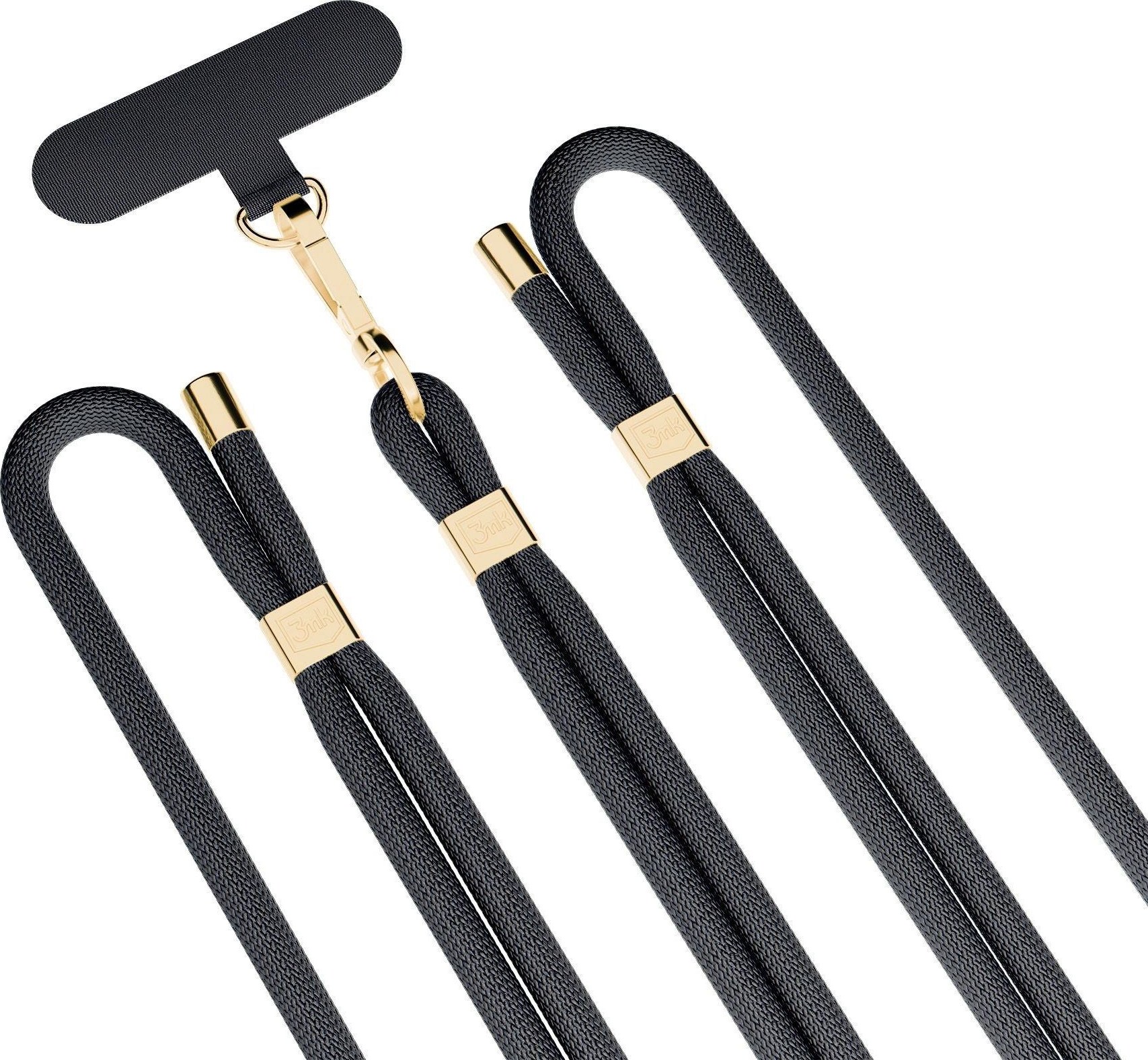 3mk EasyClip Elite Black (gold)