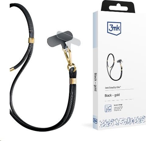 3mk EasyClip Elite Black (gold)