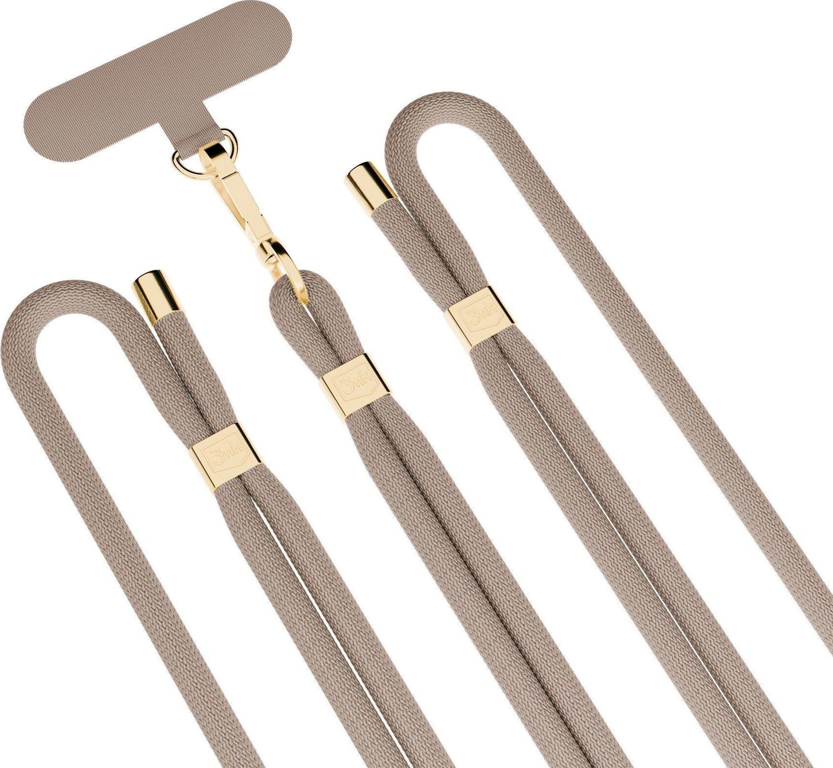 3mk EasyClip Elite Taupe (gold)