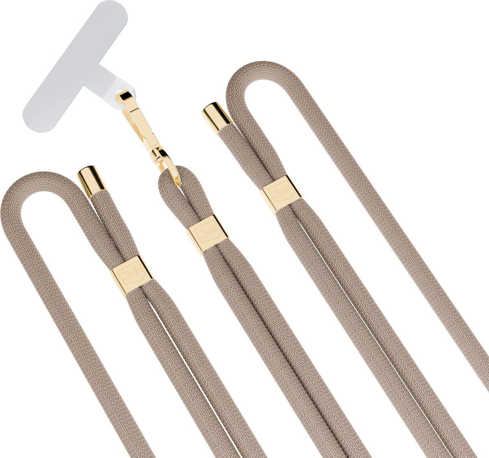 3mk EasyClip Elite Taupe (gold)