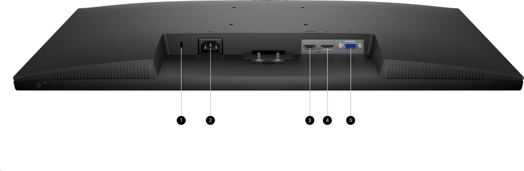 DELL LCD E2725HM - 27"IPS/LED/1920x1080/16:9/100Hz/5ms/1000:1/250 cd/m2/DP/VGA/HDMI/VESA/3YNBD (210-BRDQ)