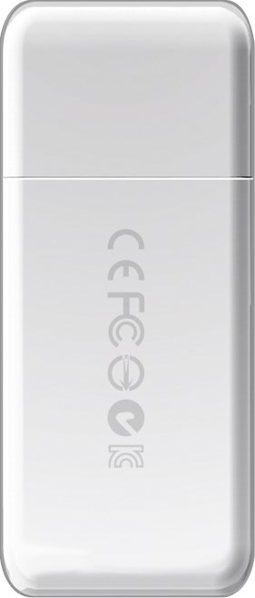 Čítačka kariet TRANSCEND F5, USB 3.0, biela