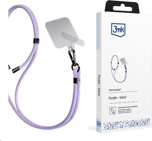 3mk EasyClip Purple (black)