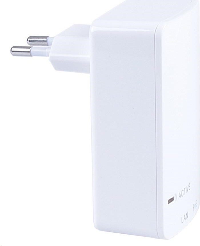MaxLink PI15S aktívny gigabitový injektor PoE, 802.3af, 15W (48V, 0.32A)