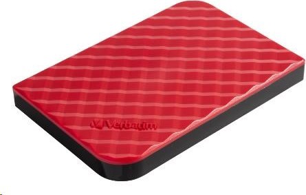 VERBATIM HDD 2.5" 1TB prenosný pevný disk Store 'n' Go USB 3.0, červená GEN II