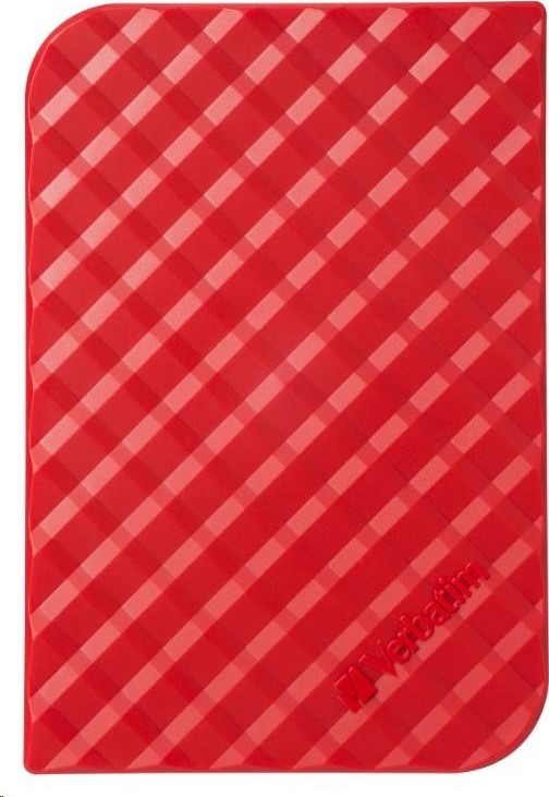 VERBATIM HDD 2.5" 1TB prenosný pevný disk Store 'n' Go USB 3.0, červená GEN II