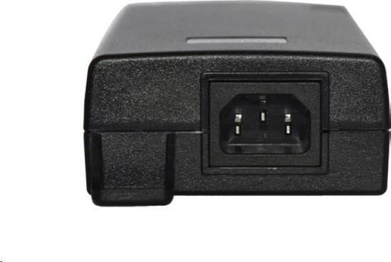 MaxLink PI60v2 PoE injektor - 802.3af/at/bt, 55 V, 1.1A, 60W, 1Gbit, napájací kábel
