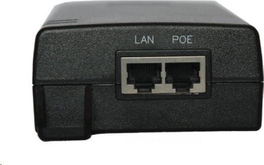 MaxLink PI60v2 PoE injektor - 802.3af/at/bt, 55 V, 1.1A, 60W, 1Gbit, napájací kábel