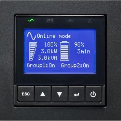 Eaton 9PX 3000i RT2U, UPS 3000VA / 3000W, LCD, rack/tower