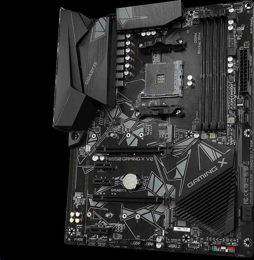 GIGABYTE MB Sc AM4 B550 GAMING X V2, AMD B550, 4xDDR4, 1xHDMI, 1xDVI