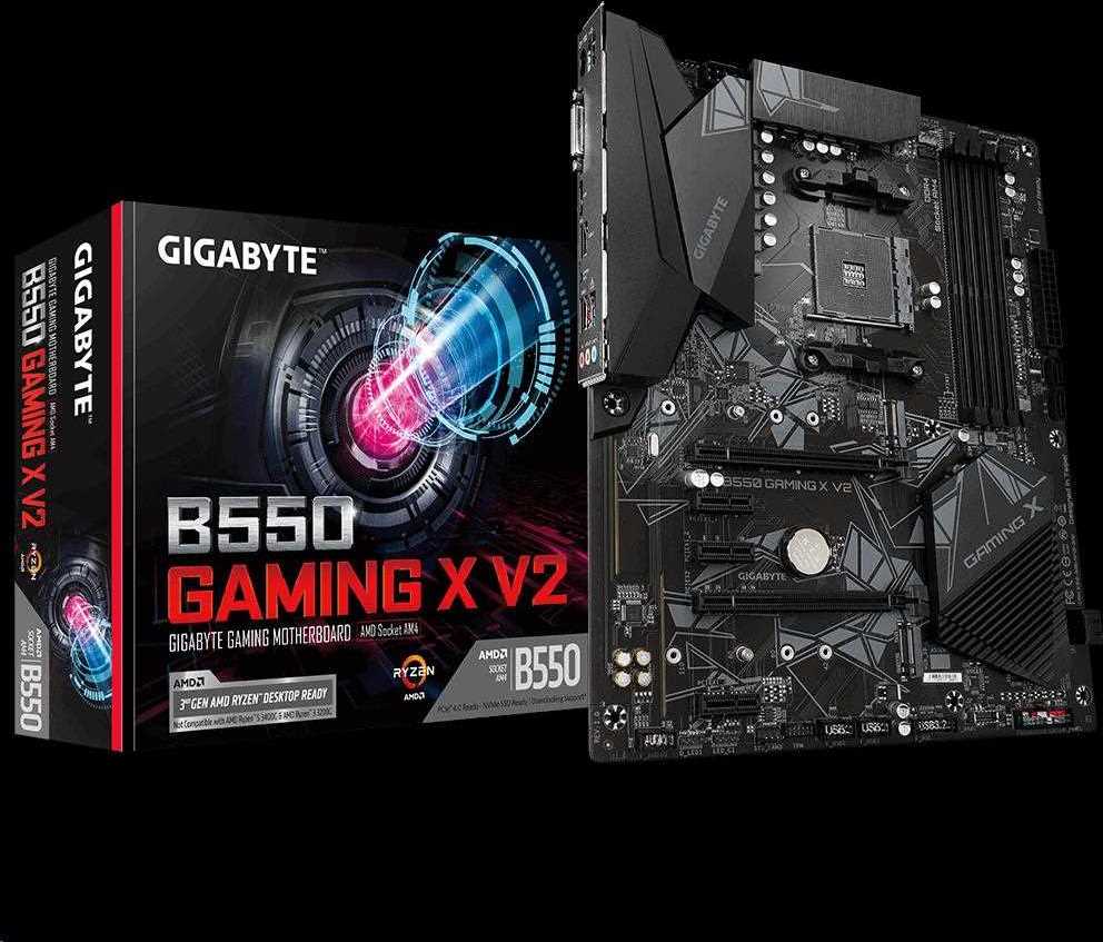 GIGABYTE MB Sc AM4 B550 GAMING X V2, AMD B550, 4xDDR4, 1xHDMI, 1xDVI