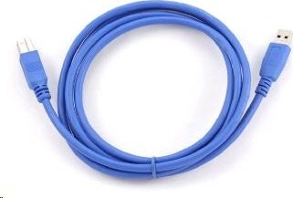 Kábel USB GEMBIRD 3.0 Kábel A-B 1,8 m (modrý)