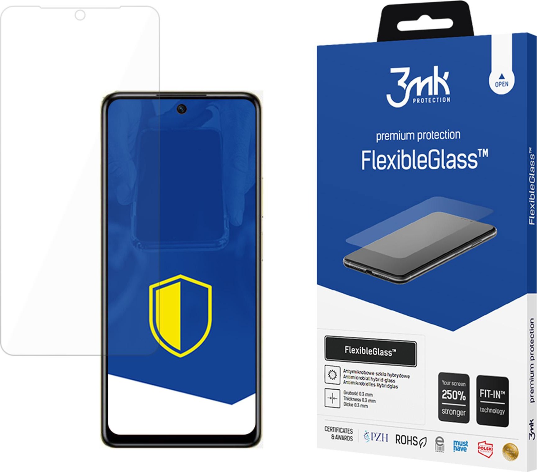 3mk hybridní sklo FlexibleGlass pro Infinix Hot 40/Hot 40 Pro