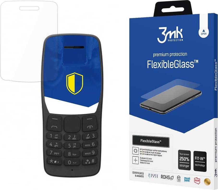 3mk hybridní sklo FlexibleGlass pro Nokia 110