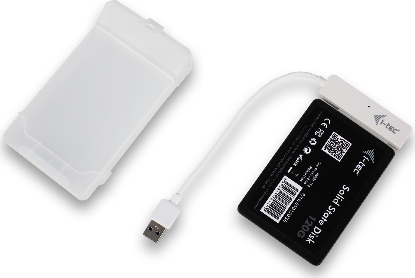 i-tec iTec USB 3.0 MySafe Easy, externý rám pevného disku 6.4 cm / 2.5" pre SATA I/II/III HDD SSD, čierny