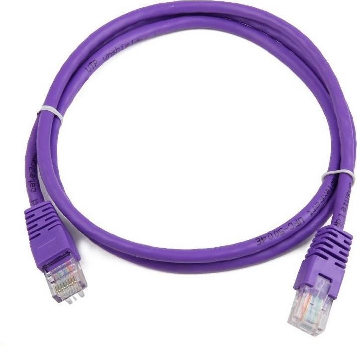 GEMBIRD UTP Cat5e Patch kábel 2 m, fialový