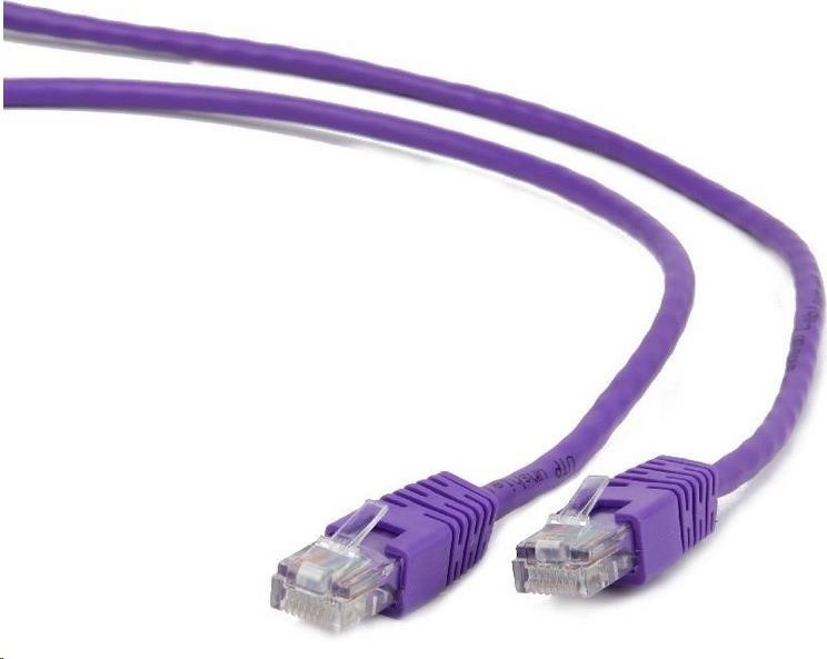 GEMBIRD UTP Cat5e Patch kábel 2 m, fialový