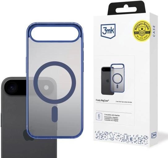 3mk ochranný kryt Frosty MagCase Blue pro Apple iPhone Air