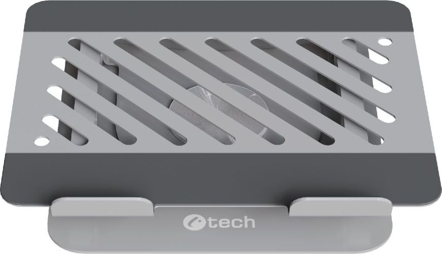 C-TECH Stojan na notebook Quallis NTS-200, do 16", nastavitelný, kovový