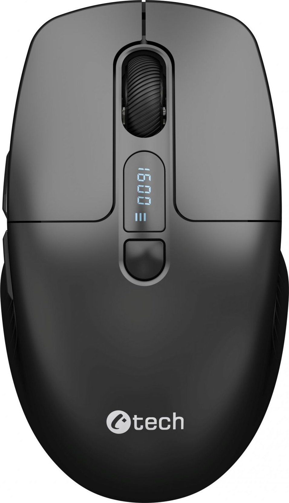 C-TECH Myš WLM-13, Bezdrátová, černá