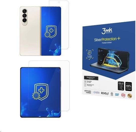 3mk ochranná folie SilverProtection+ Folded Edition pro Samsung Galaxy Z Flip5 (vnější + vnitřní LCD)