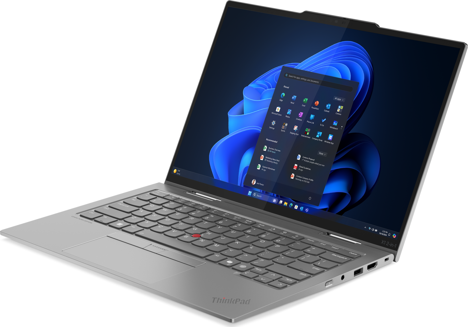 LENOVO NTB Thinkpad X1 2-in-1 G10 - Ultra 7 258V,14" 2.8k OLED Touch,32GB,2TSSD,IRcam,HDMI,Int. Arc,W11P3Y Premier