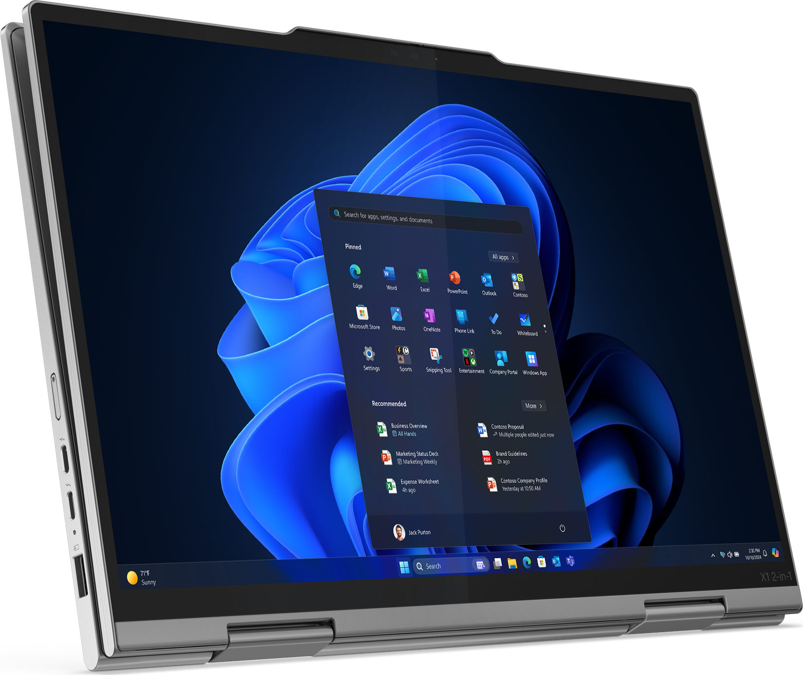 LENOVO NTB Thinkpad X1 2-in-1 G10 - Ultra 7 258V,14" 2.8k OLED Touch,32GB,2TSSD,IRcam,HDMI,Int. Arc,W11P3Y Premier