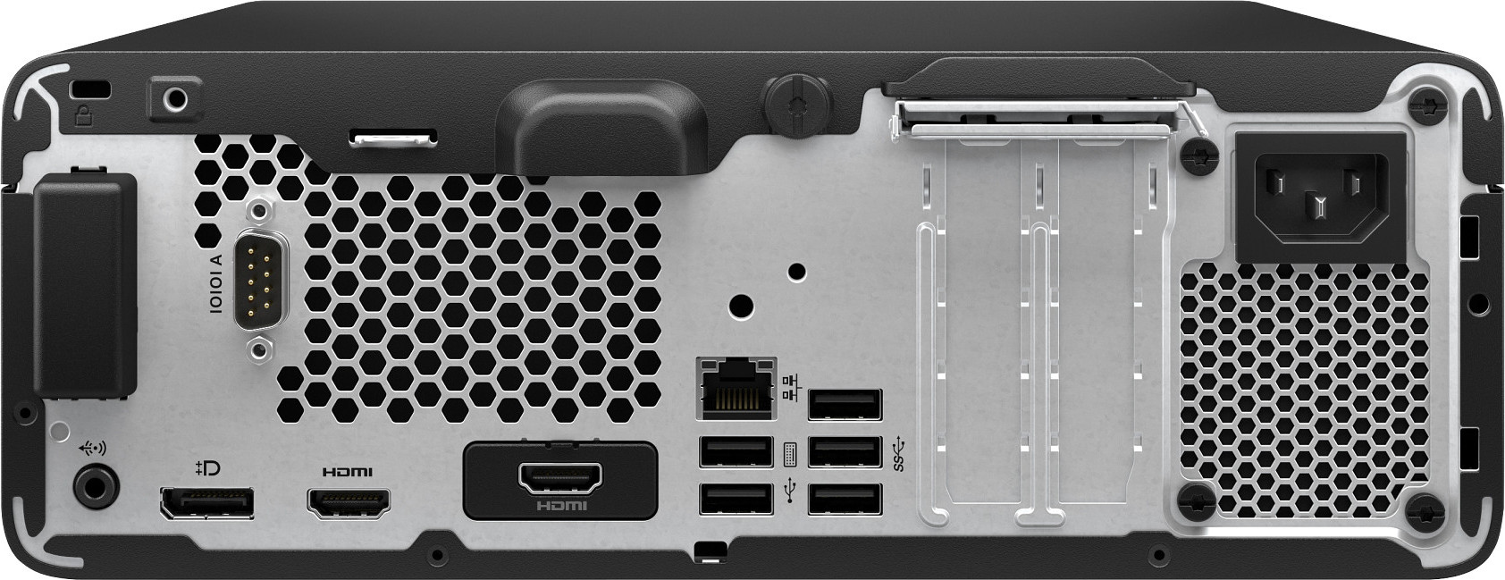 HP Inc. HP PC Pro SFF 400G9 i3-14100, 1x8 GB, 512GB M.2 NVMe, Intel HD DP+HDMI, usb kl. myš, 240W platinum, Win11Pro, 3y onsite