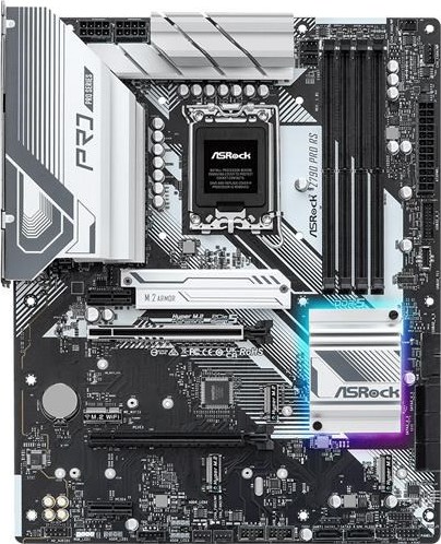 ASRock MB Sc LGA1700 Z790 PRO RS, Intel Z790, 4xDDR5, 1xDP, 1xHDMI