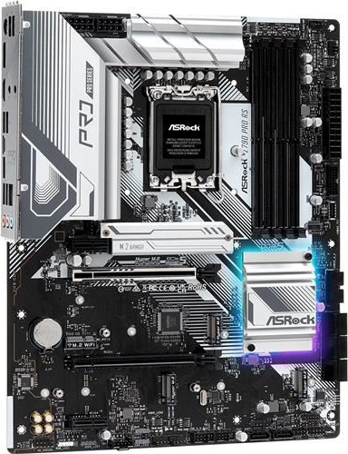 ASRock MB Sc LGA1700 Z790 PRO RS, Intel Z790, 4xDDR5, 1xDP, 1xHDMI