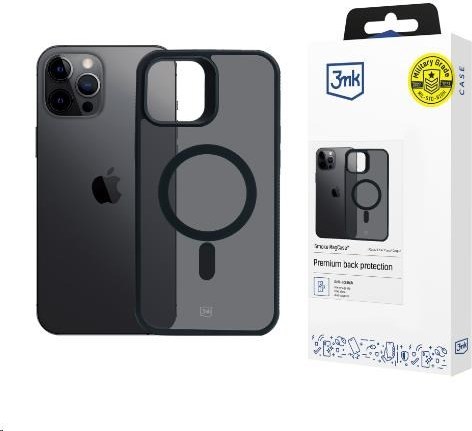 3mk ochranný kryt Smoke MagCase pro Apple iPhone 12 Pro Max