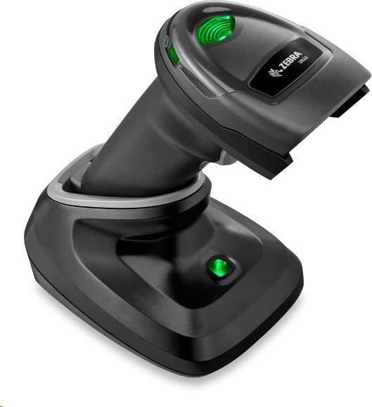 Čítačka Zebra DS2278-SR USB KIT 2D čierna, USB (HID) kábel, (prezentačný stojan) - dosah 10 m