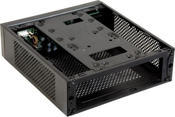 CHIEFTEC Compact Series/mini ITX case, IX-03B, čierna, Alu, 120W adaptér CDP-120ITX