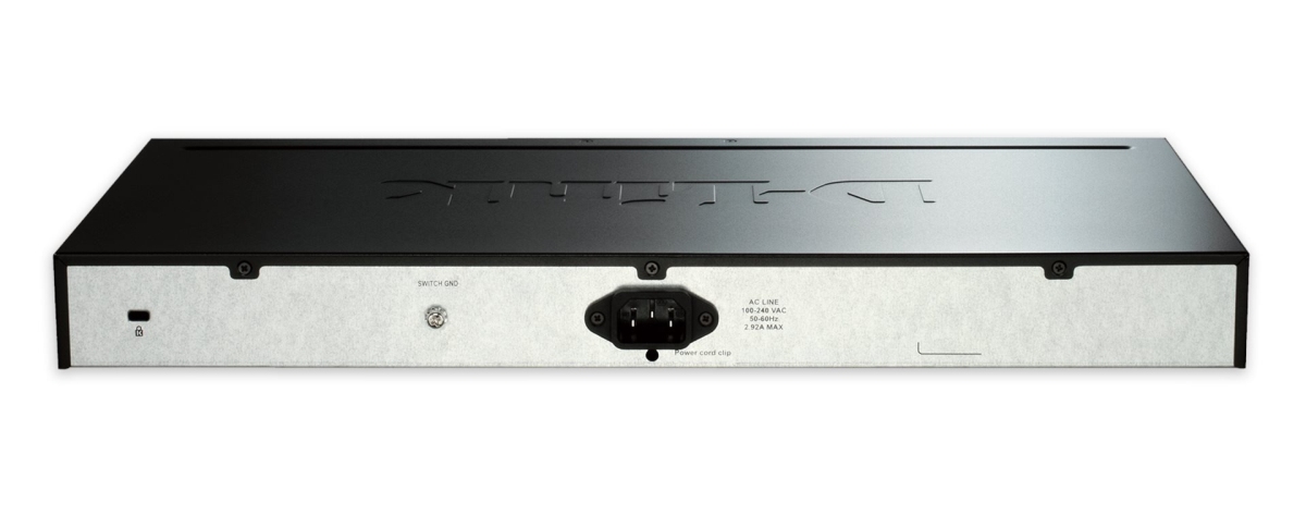 D-Link DGS-1510-28P 28-portový gigabitový stohovateľný SmartPro PoE switch, 24x gigabitový RJ45, 2x 10G SFP+ port, 2x SFP port