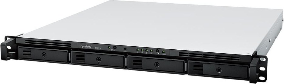 Synology RS822+ RackStation (4C/RyzenV1500B/2,2GHz/2GBRAM/4xSATA/2xUSB3.2/4xGbE/1xPCIe)