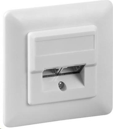 PremiumCord Zásuvka 2xRJ45 na zapustenie, UTP Cat5e