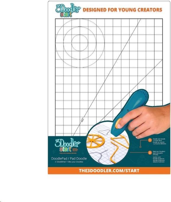 3Doodler šablona Start pro 3D pero