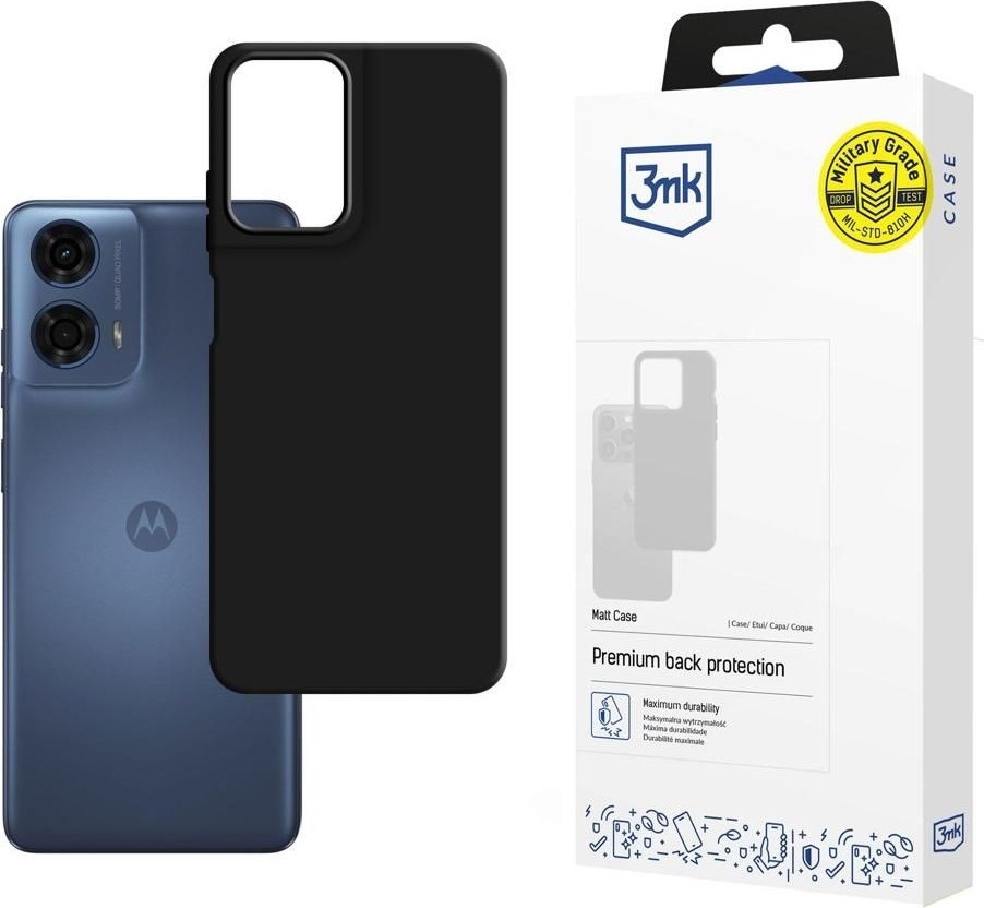 3mk ochranný kryt Matt Case pro Motorola Moto G24 Power