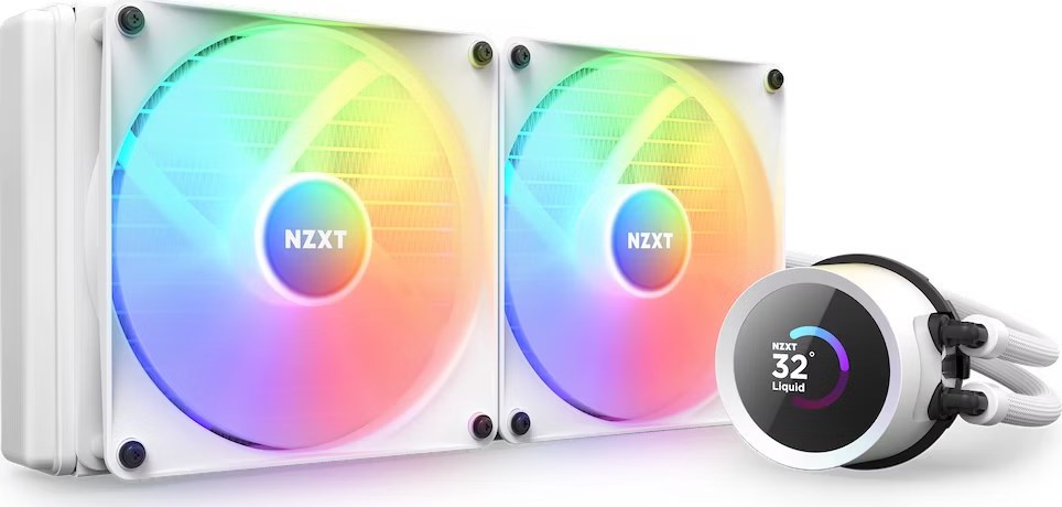 NZXT vodní chladič Kraken 280 RGB / 2x140mm fan / LCD disp. / 6 let / LGA1851 / AM5