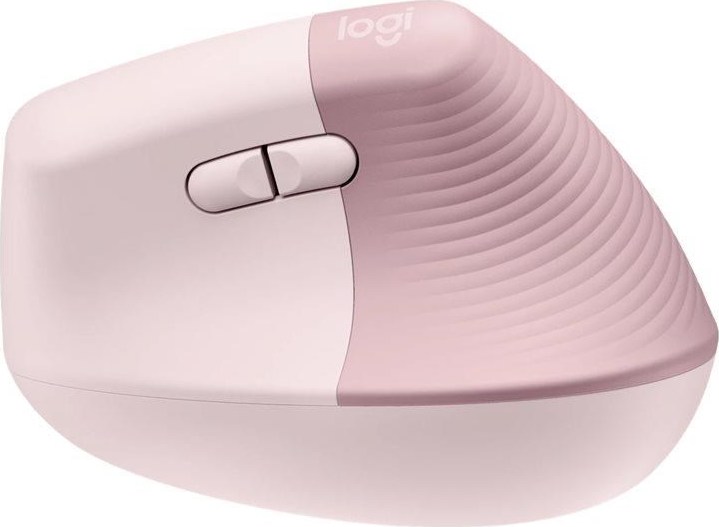 Logitech Lift Vertical Ergonomic Mouse for Business, Pink