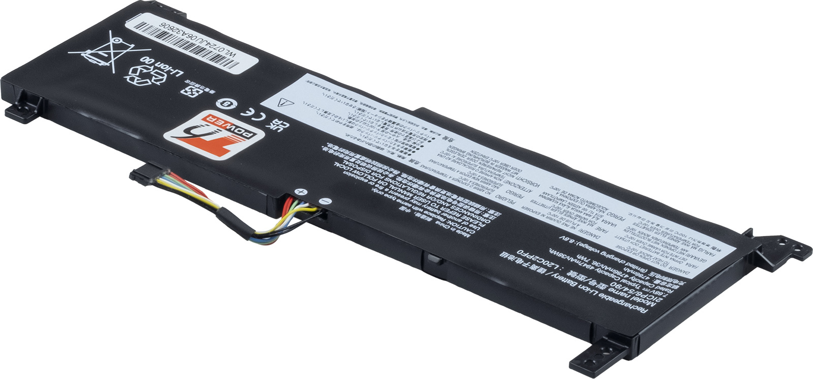 Baterie T6 Power Lenovo IdeaPad 3-15ITL6, V14 G2-ALC, V15 G2-ALC, 4947mAh, 38Wh, 2cell, Li-poly