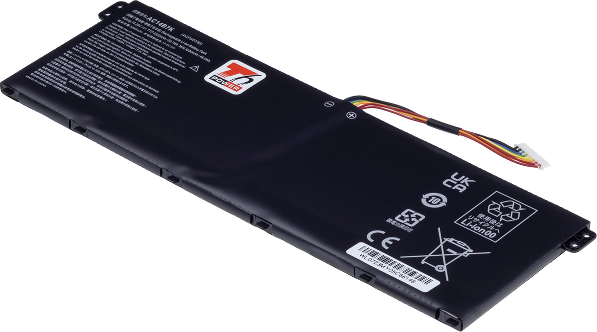 Baterie T6 Power pro Acer Aspire A515-52, A517-51, Swift SF314-54, 3320mAh, 50,7Wh, 4cell