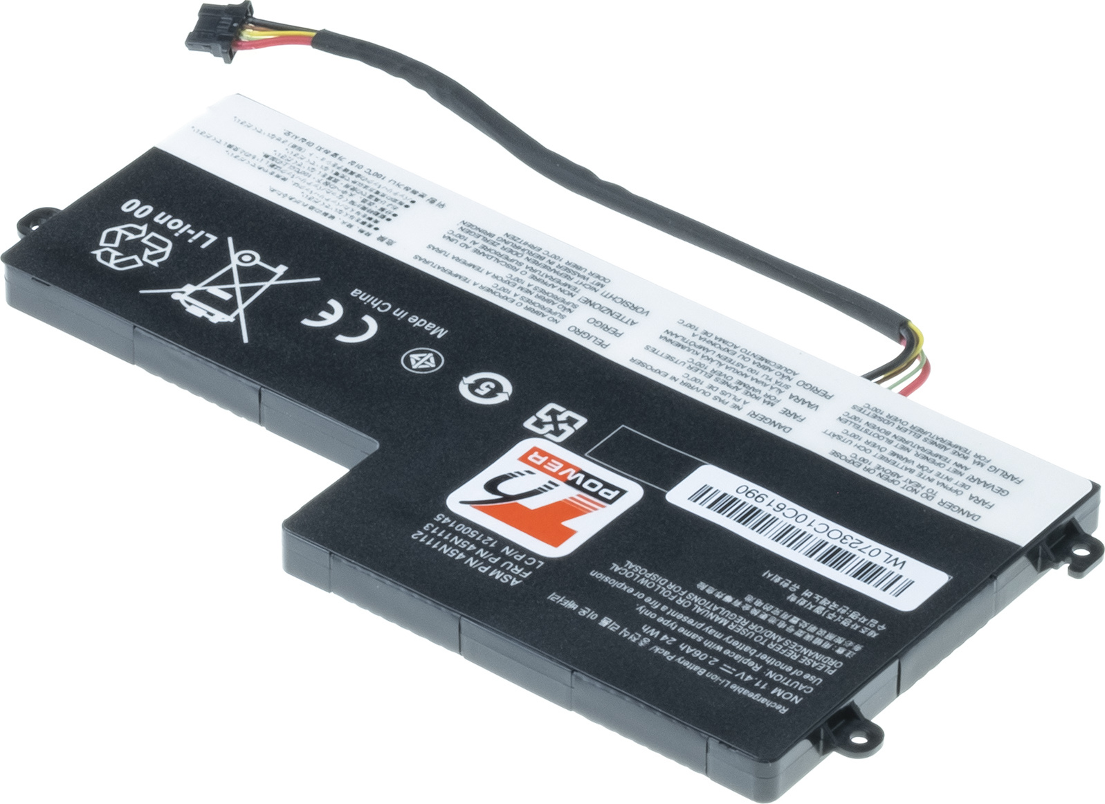 Baterie T6 Power Lenovo ThinkPad T440, T440s, T450, T450s, internal, 2060mAh, 24Wh, 3cell, Li-poly