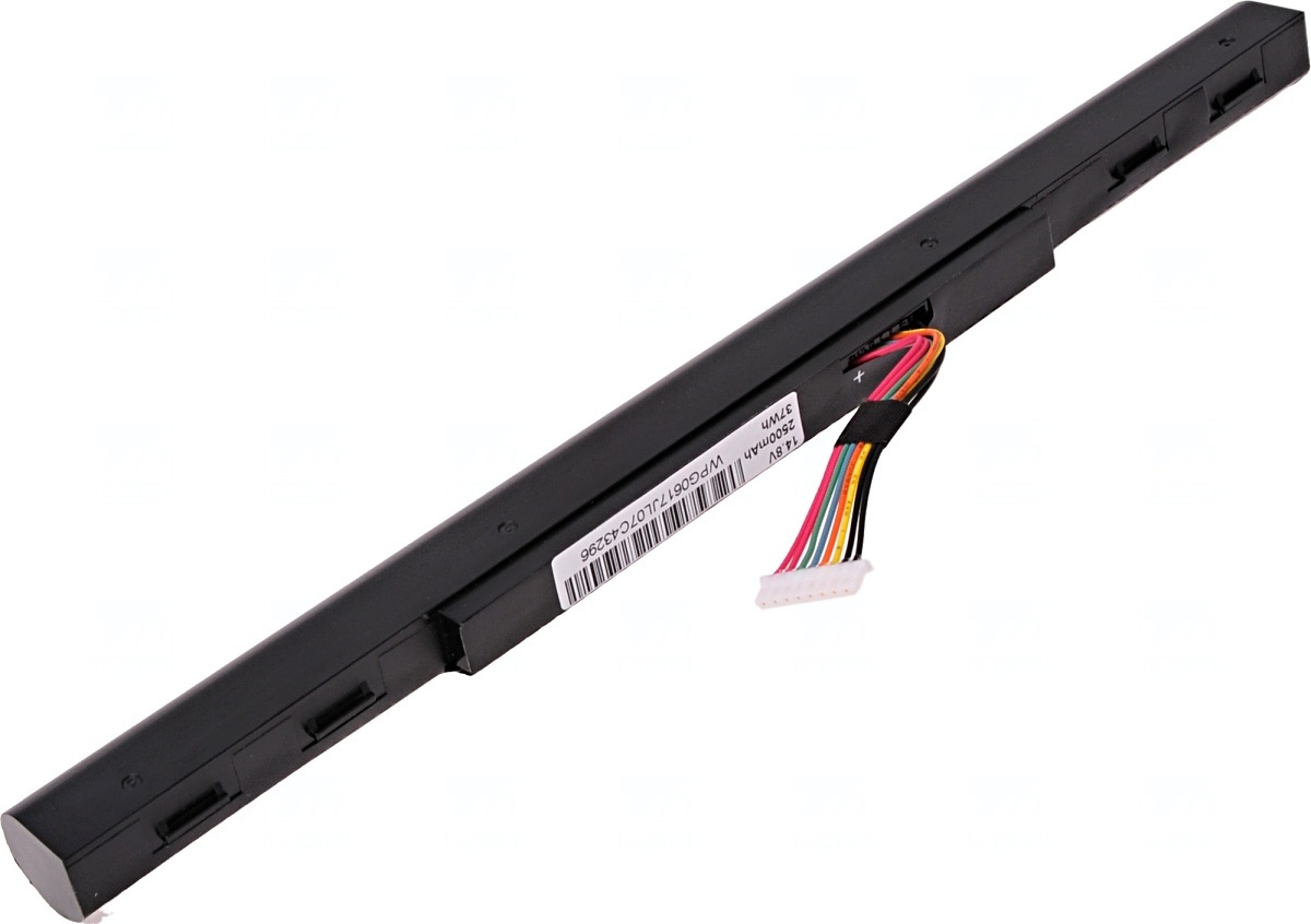 Baterie T6 Power Acer Aspire E5-422, E5-522, E5-722, V3-572, TravelMate P248-M, 4cell, 2500mAh, 37Wh