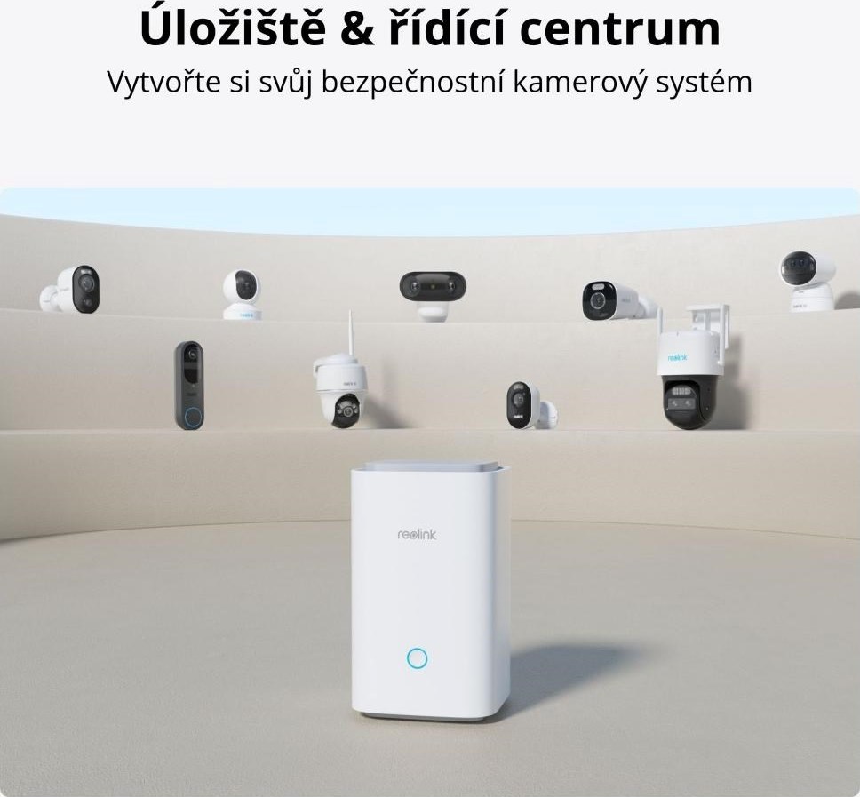 REOLINK Home Hub, 2x Argus Series B310 + 128GB microSD karta